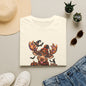 Halloween Moose T-Shirt — Cute Moose in Pumpkin Hat Halloween Tee