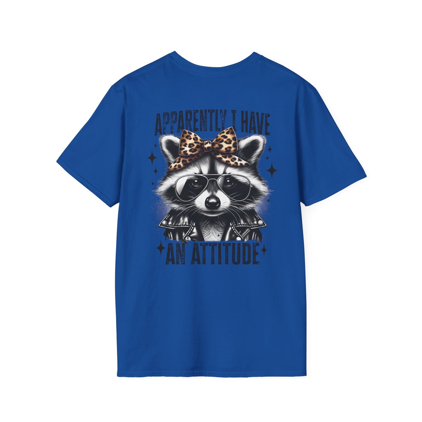 Raccoon 'Apparently I Have An Attitude' T-Shirt
